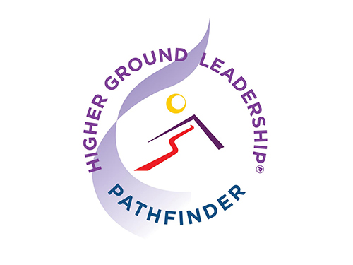 The logo for "Higher Ground Leadership - Pathfinder"